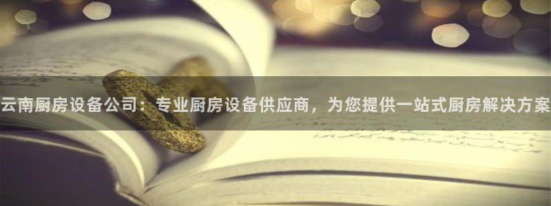 尊龙凯时老板是谁：云南厨房设备公司：专业厨房设备供应商，为您