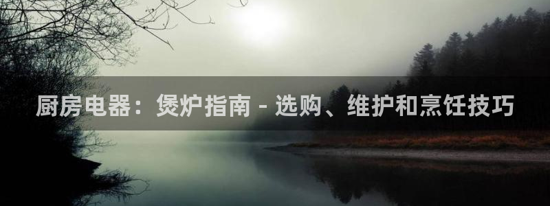 尊龙凯时为什么不封：厨房电器：煲炉指南 - 选购、维护和烹饪